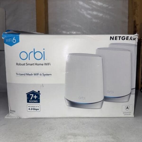 Orbi RBK753 — pack 3 Mesh WiFi 6 AX4200
