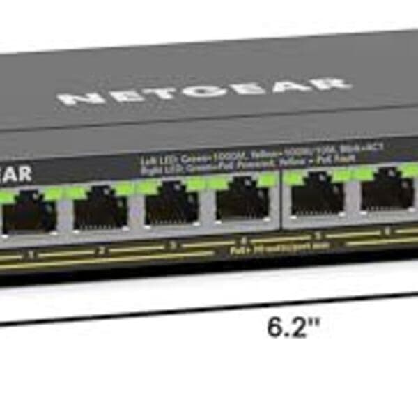 Switch GS308EP — 8 ports Gigabit avec PoE