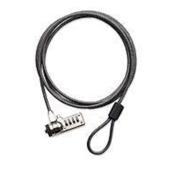 Laptop security lock — câble antivol clé + combinaison