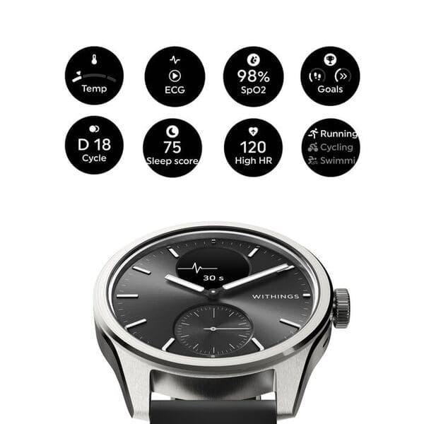 ScanWatch 2 — 42 mm santé premium