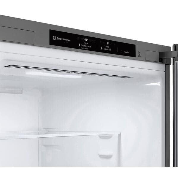 Réfrigérateur combiné 430 L — argent
