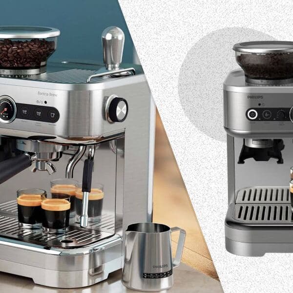Barista Brew — machine espresso semi-auto, mouture intégrée