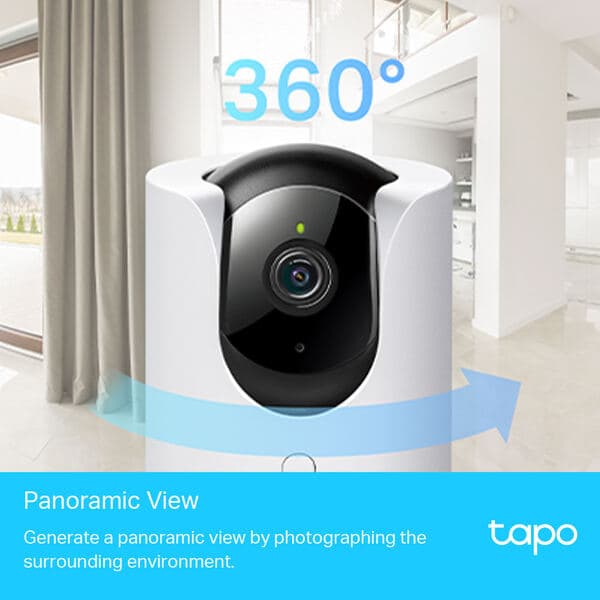 Tapo C225 — caméra intérieure pivotante 2K