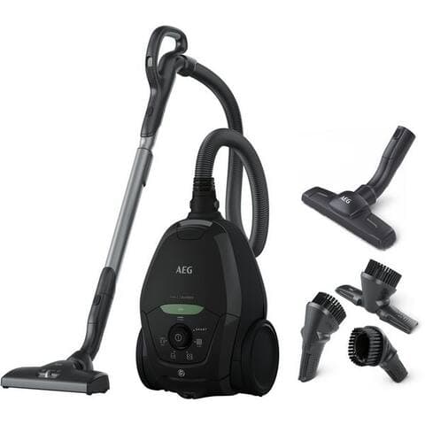 AEG aspirateur traîneau VX82-1-ÖKO, 600 W, avec Beutel, aus 75% Recyclingkunststoff