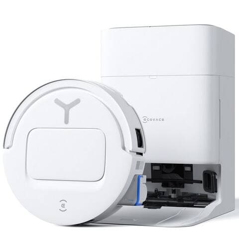 ECOVACS robot aspirateur DEEBOT T80 OMNI WHITE, 80 W, avec Staubbeutel, avec Saug- et Wischfunktion sowie 18.000 Pa