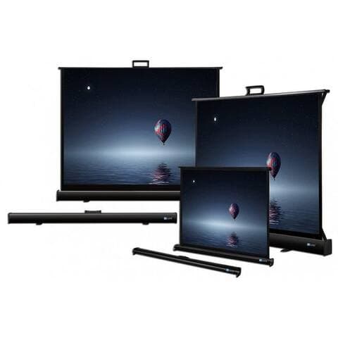 Deluxx Deluxx Advanced Portable - Polaro Tischleinwand (schwarze Rückseite)