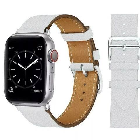 Widmann-Shop Bracelet pour montre connectée Armband pour Apple montre KunstLEDer 38-49mm Series 11 10 9 Ultra 8 7,