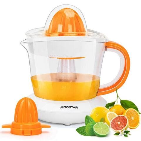 Aigostar Aigostar centrifugeuse Saftpresse Elektrisch 2 Kegel, Orangenpresse, Zitruspresse, 40,00 W, Hohe