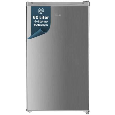Homex homeX congélateur FS1016-S, 85 cm hoch, 47.5 cm breit, 60 L, Tiefréfrigérateur klein, Freezer, 4-Sterne