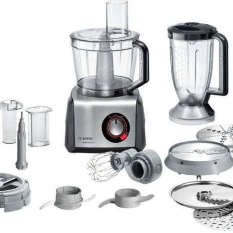 BOSCH Kompakt-robot de cuisine MultiTalent 8 MC812M865, 1250 W, 3,9 l Schüssel, blender 1,5 L, Universalmesser,