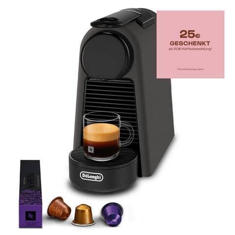De'Longhi De'Longhi Kapsel-/Kaffeepadmaschine EN85.BKMT, Automatische machine à capsules, Kompakt, 19 Bar, Inclus