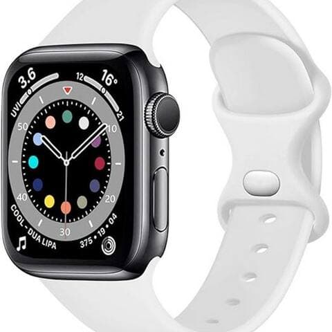 Baker Bracelet pour montre connectée Apple montre Armband 44mm 45mm 49mm 46mm 42mm 40mm 41mm 38mm, Weiches Silikon