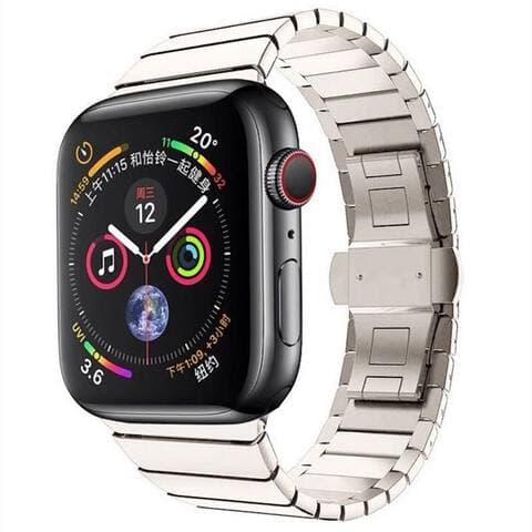 Wigento Bracelet pour montre connectée pour Apple montre 10 46mm / Ultra 1+ 2 49mm 9 8 7 45 / 6 SE 5 4 44 Band