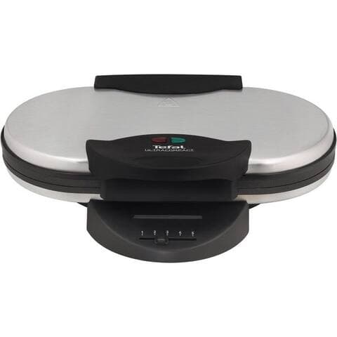 TEFAL gaufrier WM311D, 1200 W, 2 Herzwaffeln gleichzeitig, stufenloser Temperatur pour Wunsch-Bräunung