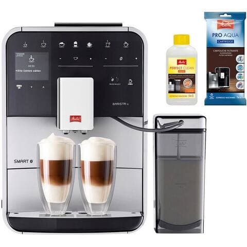 Melitta Melitta machine expresso automatique Barista TS Smart® F850-101, silber, 21 Kaffeerezepte & 8