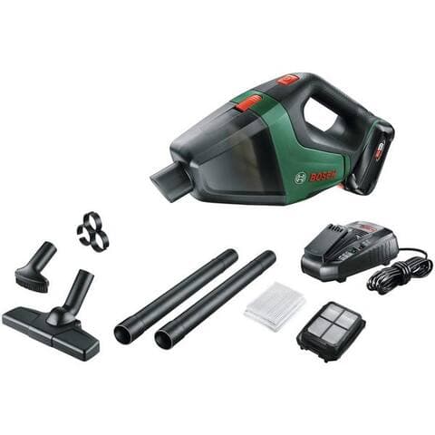 BOSCH Home & Garden Akku-aspirateur à main Power for ALL 18V Akku-System »UniversalVac 18«, beutellos, Inkl. Akku