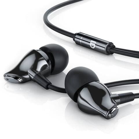 Liam&Daan LIAM&DAAN Ceramic High End Earphone "Swan" 3,5 mm Klinkenanschluss, 8mm Treiber Écouteurs intra-auriculaires