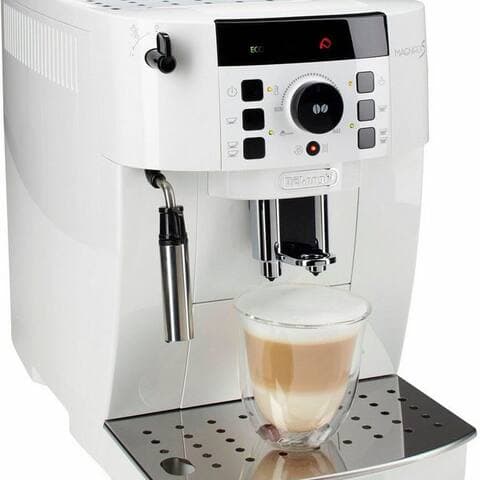 De'Longhi De'Longhi machine expresso automatique Magnifica S ECAM21.118.W - Milchaufschäumdüse pour Cappuccino, Weiß,