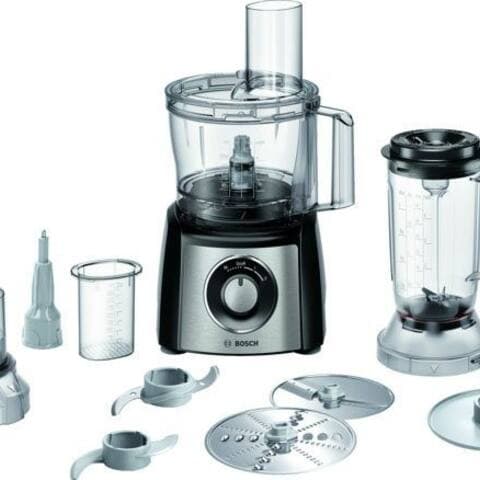 BOSCH robot de cuisine MCM3PM386 MultiTalent 3 Plus, 900 W, 2,3 l Schüssel, schneiden et raspeln (fein,grob),