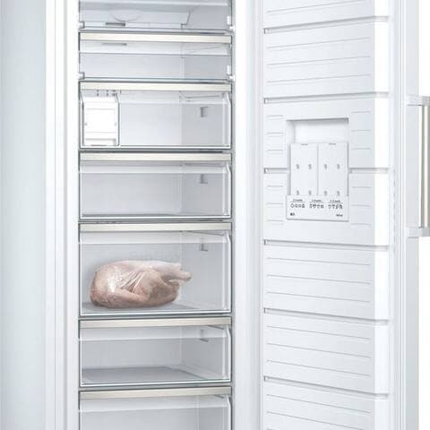 SIEMENS congélateur iQ500 GS54NAWCV, 176 cm hoch, 70 cm breit, Nie wieder Abtauen dank noFrost et bigBox pour