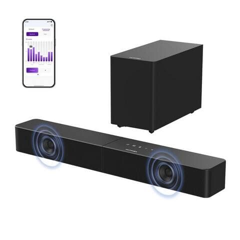 Ultimea Ultimea Poseidon R3T barre de son 2.1 canaux Surroet Soet System (Surroet Soet pour TV, 240 W, 5,25'' sans