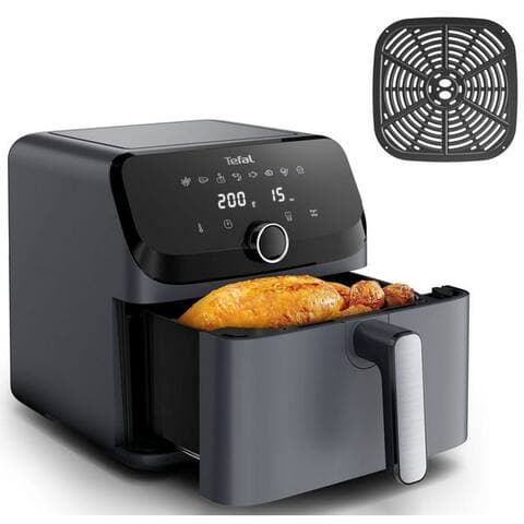 TEFAL air fryer Easy Fry Mega air fryer, pour bis zu 8 Personen, energiesparend, 2020 W, 8 voreingestellte