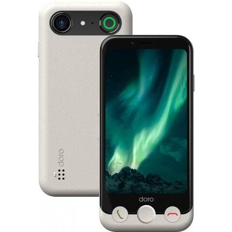 Doro Doro Aurora A10 64 GB / 4 GB - smartphone - bone smartphone (4,5 pouces, 64 GB Speicherplatz)