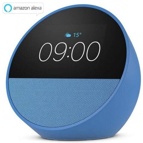 Amazon Amazon Echo Spot (Neueste Generation) smarter Wecker avec sattem Klang enceinte (WiFi (WiFi), Alexa commande
