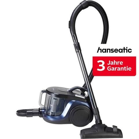Hanseatic Hanseatic aspirateur traîneau Auf Knopfdruck leerbar, Freistehfunktion, beutellos, 850 W, beutellos, inkl. 3