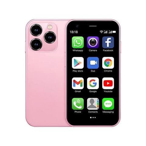 Athlix Athlix SERVO 15SE Mini smartphone Dual SIM 3G WCDMA Android Kinder Rentner smartphone (DUAL-SIM, nur 66g, 3,0