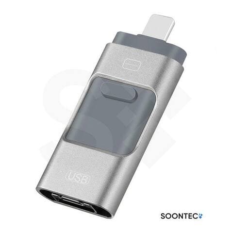 Soontec SOONTEC SOONTEC 3.0 clé USB 3 in 1 MICRO USB / USB / Lightning pour iPhone clé USB (Lesegeschwindigkeit 80,00