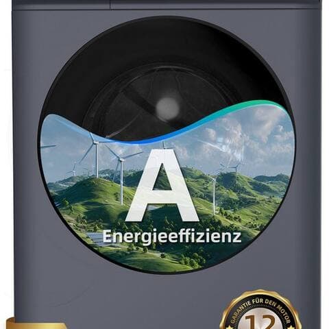 Chiq CHiQ lave-linge SPACE PRO CW07123863AX, 7 kg, 1200 U/min, Dampfsterilisation, 15-minütiger Schnellwaschgang