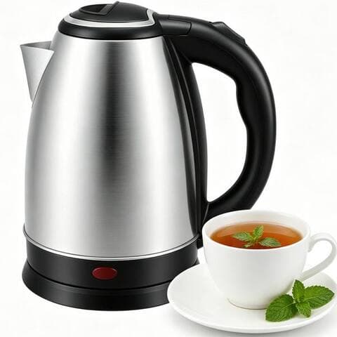 Ozavo OZAVO bouilloire Edelstahl bouilloire 1.8L 1500W avec Kalkfilter et 360°-Basis, 1500 W,