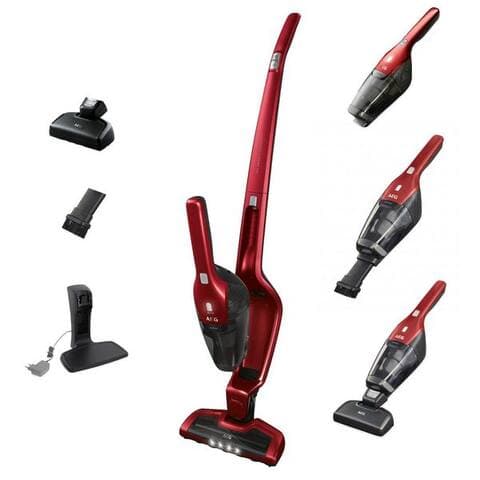AEG Akku-Hand-et aspirateur balai CX7 ANIMAL aspirateur sans fil (CX7-2-45AN), beutellos, 2in1-Funktion, idéal