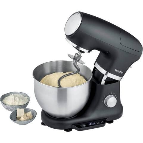 Severin Severin robot de cuisine KM 3898 avec intégréer Waage, 1000 W, 5,5 l Schüssel