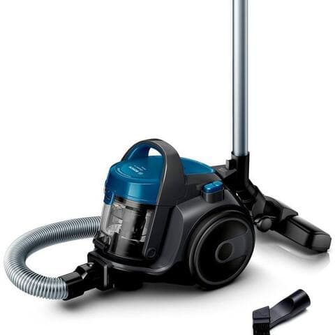 BOSCH aspirateur traîneau Serie 2 BGC05A220A, Hygiene-Filter, kompakt, platzsparend, leicht, 700 W, beutellos, pour