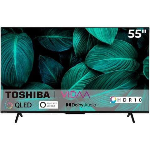 TOSHIBA 55QV2463DA QLED-téléviseur (139 cm/55 pouces, 4K Ultra HD, TV connectée)