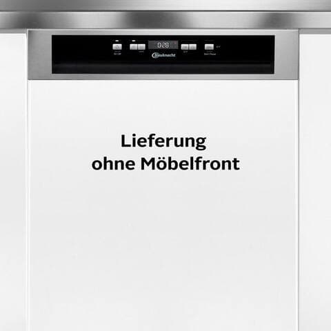 Bauknecht BAUKNECHT teilintegrierbarer lave-vaisselle OBBC Ecosilent 9760, 9,5 l, 14 Maßgedecke, Doppelter Komfort –