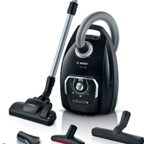BOSCH aspirateur traîneau Serie 8 BGL8XALL, idéal pour Allergiker, Hygiene-Filter, 650 W, avec Beutel, 10 Jahre