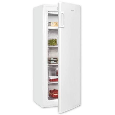Exquisit exquisit congélateur GS5230-HE-040D, 142.6 cm hoch, 54.4 cm breit, Schnellgefrieren, LED-écran, 4*-Gefrieren