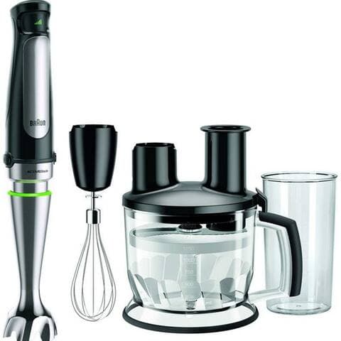 BRAUN Stabblender MultiQuick 7 MQ 7075X - 1000W, Stufenlosregulierbar, robot de cuisine, 1000 W, Dynamische Klinge,