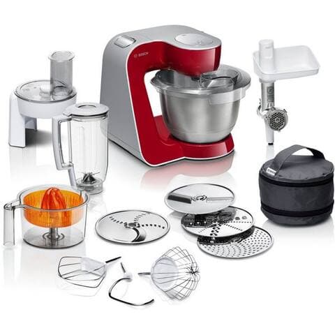 BOSCH robot de cuisine MUM5 Styline MUM56740, 900 W, 3,9 l Schüssel, Schüssel 3,9l Edelstahl, spülm.fest, 4