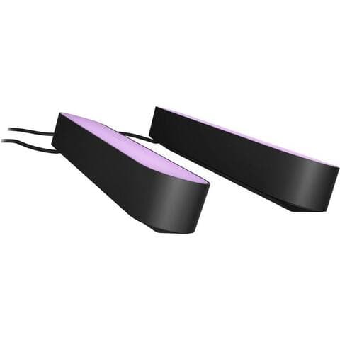 PHILIPS Hue LED lumièreleiste White & Color Ambiance Play Lightbar Doppelpack avec Netzteil, Abschaltautomatik,