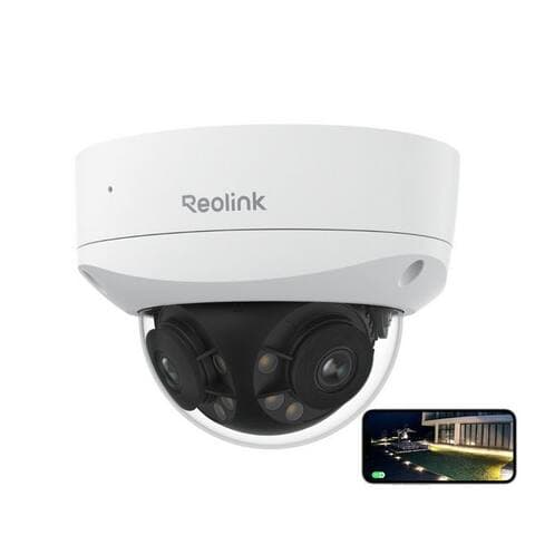 Reolink Reolink caméra de surveillance PoE 4K 8MP IK10 (Außenbereich, Duo Vandalismusschutz Serie, 180° Panorama,