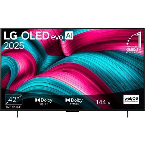 LG OLED42C5ELB OLED-téléviseur (106 cm/42 pouces, 4K Ultra HD, TV connectée)