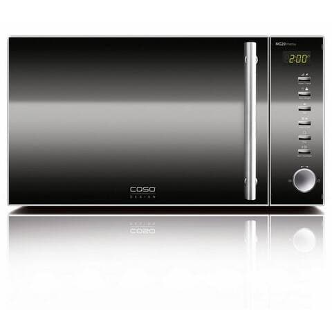 Caso Caso micro-ondes MG 20, Grill, 20 l, silbercouleurn