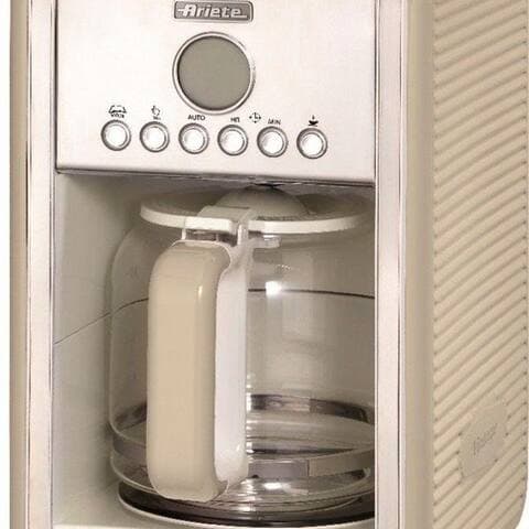 Ariete Ariete cafetière filtre Vintage 1342, cremecouleurn, 1,5l Kaffeekanne, Permanentfilter, Startzeit