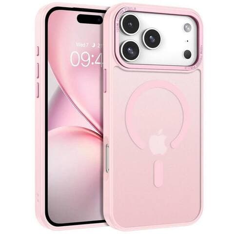 Coolgadget CoolGadget Coque pour smartphone Magnet Coque pour iPhone 17 Pro max Schutzhülle avec Metall camérarahmen 6,9