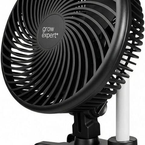 Grow Grow Expert Wandventilateur Oszillierender Grow Clip ventilateur - Umluftventilateur pour Grow Zelte, 250cm