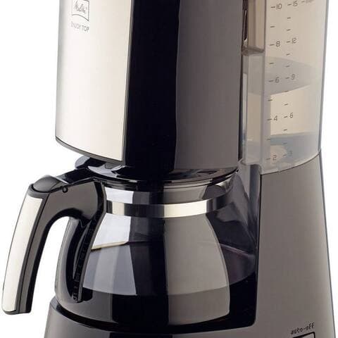 Melitta Melitta cafetière filtre Enjoy Top 1017-04, 1,25l Kaffeekanne, Papierfilter 1x4, avec Glaskanne